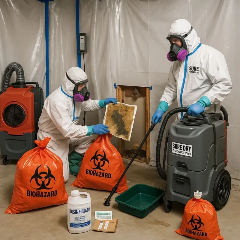 Contaminated Water Handling Protocols process in Lincoln County, OK